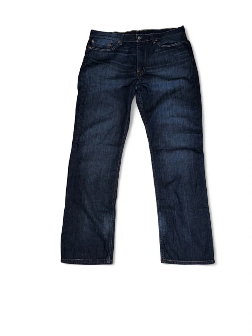 Levi's Dark Indigo Straight Leg Jeans 36x32